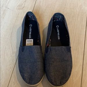 Denim loafers